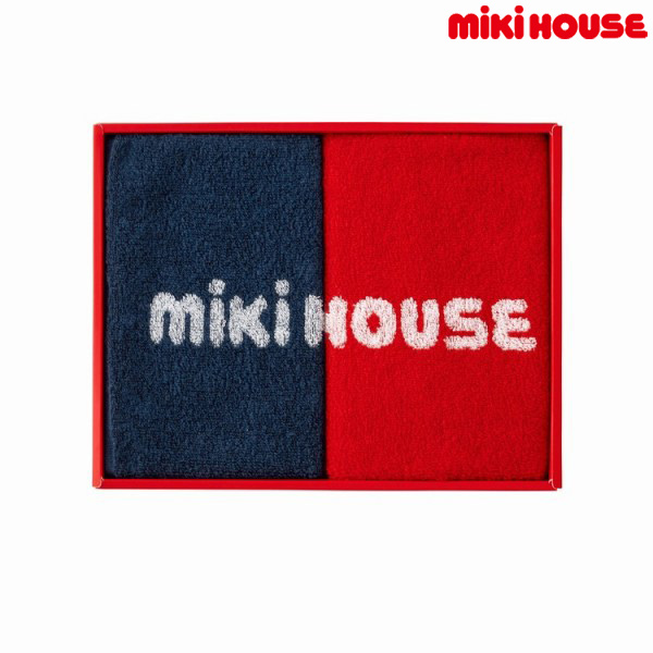 ミキハウス mikihouse ミニタオル2枚セット【箱入】(サイズ無し）